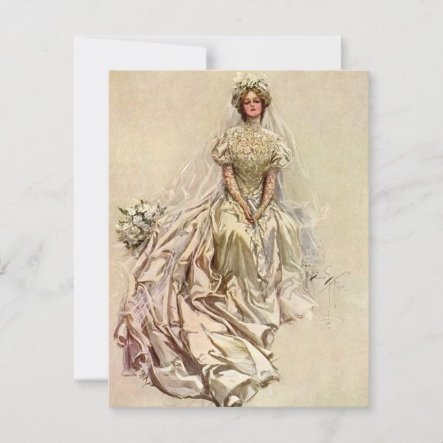 Vintage Viktorianische Brücke, antikes Bridal Port (Vorderseite)