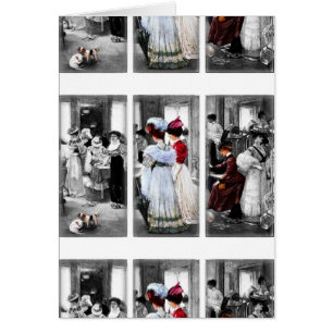 Vintage viktorianische Damen