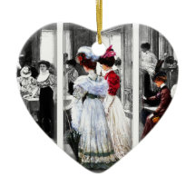 Vintage viktorianische Damen