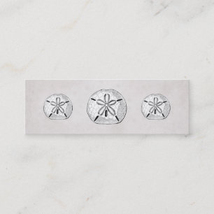 Vintage Viktorianische Dollar-Visitenkarte Mini Visitenkarte