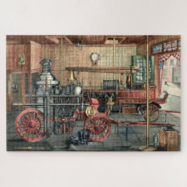 Vintage Viktorianische Era-Feuerstelle Puzzle