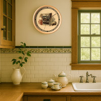 Vintage Viktorianische Era Katze & Girl Biscuit Ad