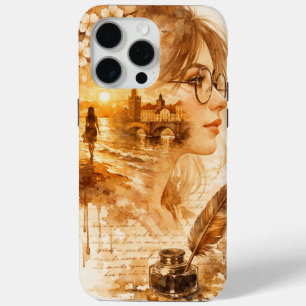 Vintage viktorianische Frau Sepia iPhone-Hülle Case-Mate iPhone Hülle