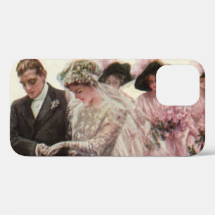 Vintage Viktorianische Hochzeitsfeier Braut und Br Case-Mate iPhone Hülle