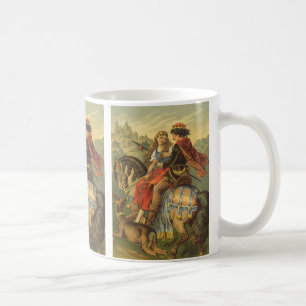 Vintage Viktorianische Märchen, Bruder und Schwest Tasse