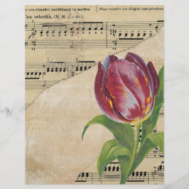 Vintage Viktorianische Musik Romantik Tulips