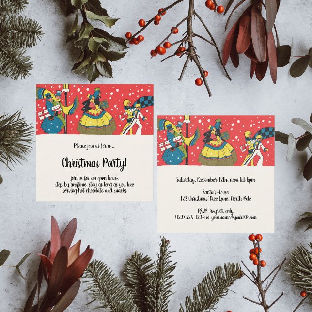 Vintage Viktorianische Party Einladung (Von Creator hochgeladen)