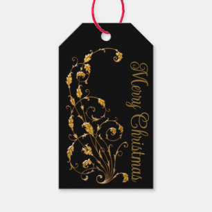 Vintage Viktorianische romanische Weihnachten Geschenkanhänger