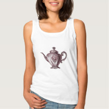 Vintage viktorianische Teekanne