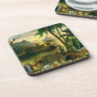 Vintage Viktorianische Volkskunst, Noah's Ark von 