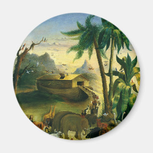 Vintage Viktorianische Volkskunst, Noah's Ark von  Magnet