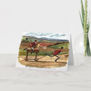 Vintage Viktorianische Weihnachtskarte Feiertagskarte