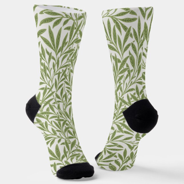 Vintage Viktorianische Willow-Blätter von William  Socken (Gewinkelt)