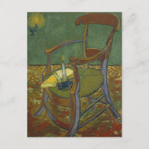 Vintage Vincent van Gogh Gauguins Stuhl Postkarte