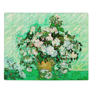 Vintage Vincent Van Gogh-Rose (1890) l Puzzle