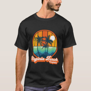 Vintage Virginia Beach Virginia Sommer 90er Strand T-Shirt