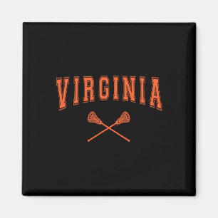 Vintage Virginia Lacrosse  Magnet