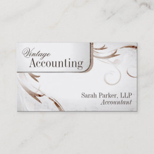 Vintage Visitenkarte