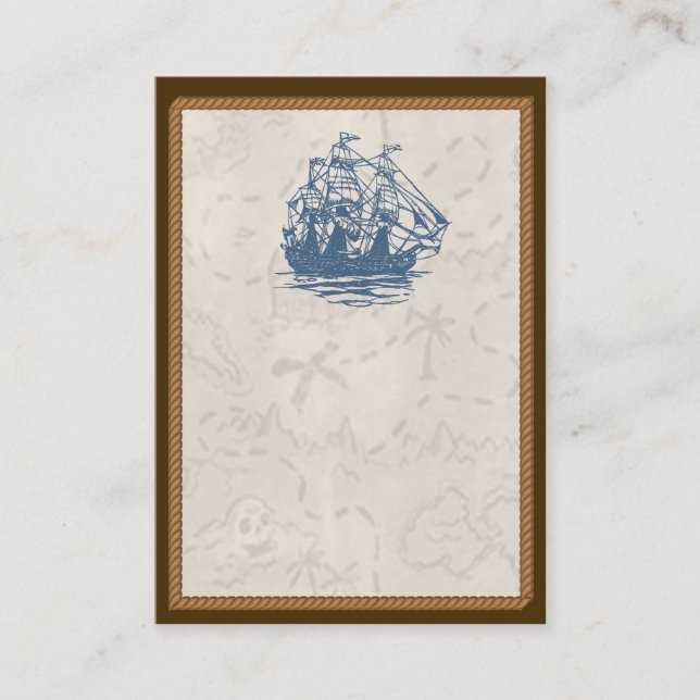 Vintage Visitenkarte (Vorderseite)