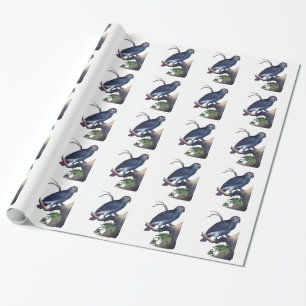 Vintage Vogel Geschenkpapier