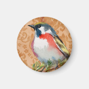 Vintage Vogel Magnet