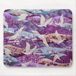 Vintage Vogel-Schwan-Grafik | Mousepad