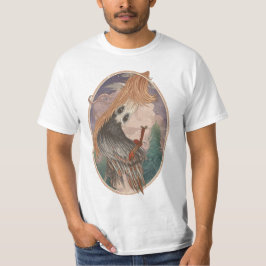 Vintage-Vogel-T-Shirt | Retro-Altstil T-Shirt
