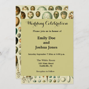 Vintage Vogeleier - Französisches Fischeier Art Einladung