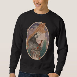 Vintage-Vogelschwitzenpullover | Retro-Altstil Sweatshirt