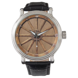 Vintage-Wagenrad Armbanduhr