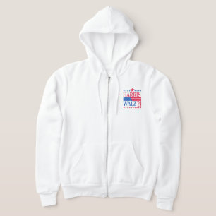 Vintage Wahl Harris und Walz 2024 Hoodie