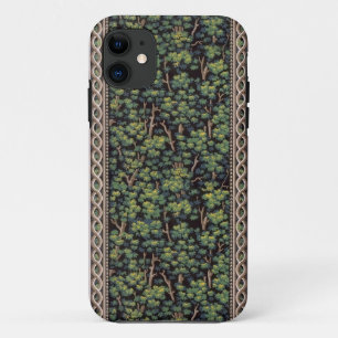 Vintage-Wald-Wallpaper-iPhone-5s-Hülle iPhone 11 Hülle