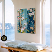 Vintage Waldblüten entmutigen