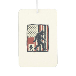 Vintage-Waldkreatur-Flagge-Vektor-Shirt-Design_1 Autolufterfrischer
