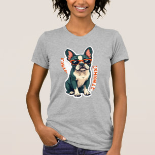 Vintage Walk Ich werde darüber nachdenken Französi T-Shirt