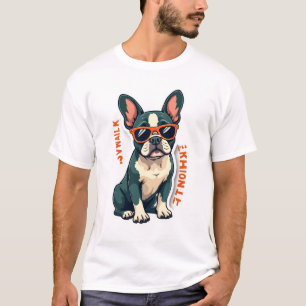 Vintage Walk Ich werde darüber nachdenken Französi T-Shirt