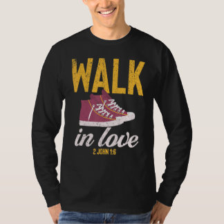 Vintage Walk In Love Christian T-Shirt