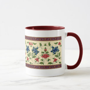 Vintage Wallpaper - Grenze - Tasse