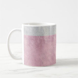 Vintage WAND MIT GRAU UND BLAU Kaffeetasse