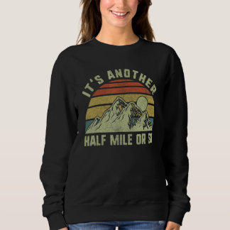 Vintage-Wander-T-Shirts für Männer Berge noch eine Sweatshirt