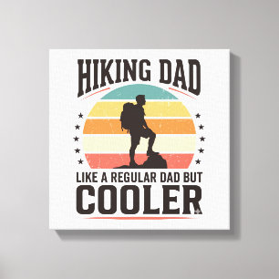 Vintage-Wander-Vater-Cooler-Shirt-Design_1 Leinwanddruck