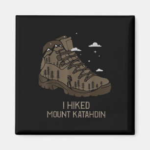 Vintage-Wanderstiefel für Camping und Wandern am M Magnet
