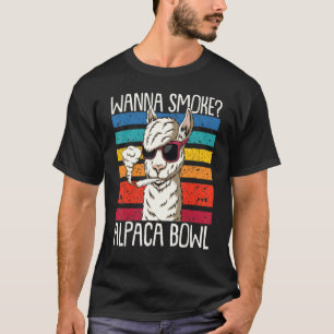 Vintage Wanna Smoke Alpaca T-Shirt
