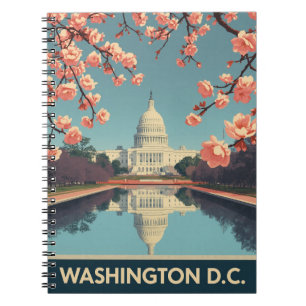 Vintage Washington D.C. Notizblock