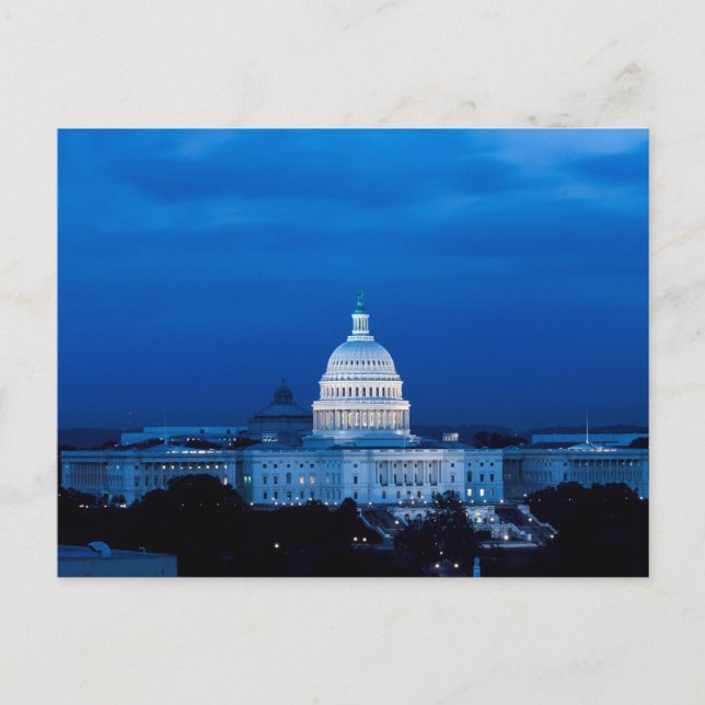 Vintage Washington DC Postcard Postkarte (Vorderseite)