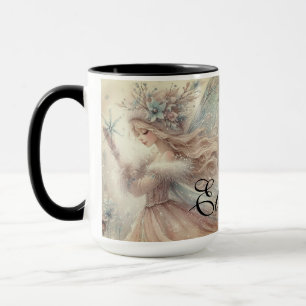 Vintage Wasserfarbe Winterschnee Faiasy Fantastisc Tasse