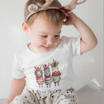 Vintage Watercolor Christmas Animals Baby Strampler<br><div class="desc">Transform your holiday designs into a cozy winter wonderland with these vintage watercolor Christmas animals! These high-resolution PNG illustrations come with transparent backgrounds, making them the perfect addition to your festive projectsGet ready to infuse the holiday spirit into your products, especially if you're selling on Zazzle. Our collection features anthropomorphic...</div>