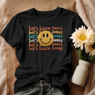 Vintage Wavy Lernen wir heute T-Shirt