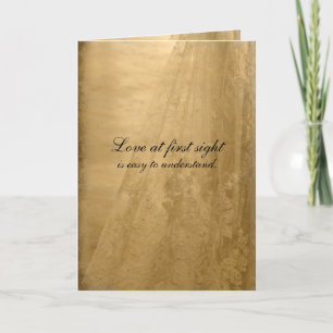 Vintage Wedding Anniversary Card Karte