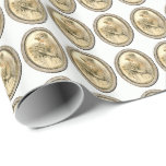 Vintage Wedding & Brautparty Wrapping Paper Geschenkpapier<br><div class="desc">Dieses Design ist für eine elegante Braut. Es bringt Vintage Anziehungskraft auf moderne Hochzeitsthemen. Koordinieren Sie dieses schäbige Viktorianische Bild auf unseren anderen klassischen Brautparty / Hochzeitsartikeln.</div>
